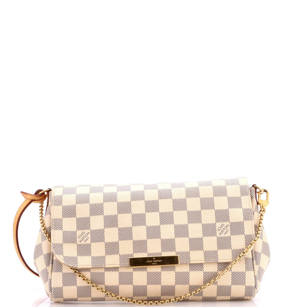 Louis Vuitton MM Favorite Handbag Damier